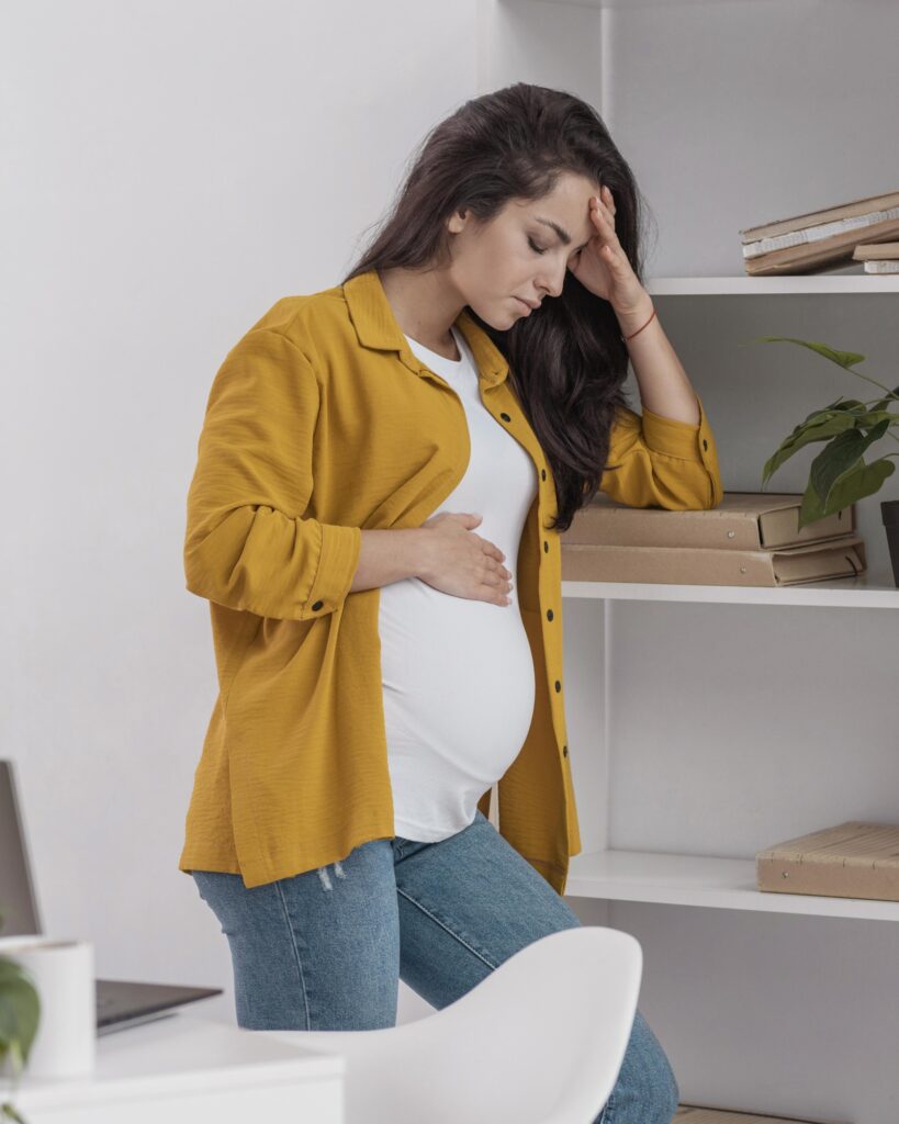 side-view-pregnant-woman-home-feeling-very-well